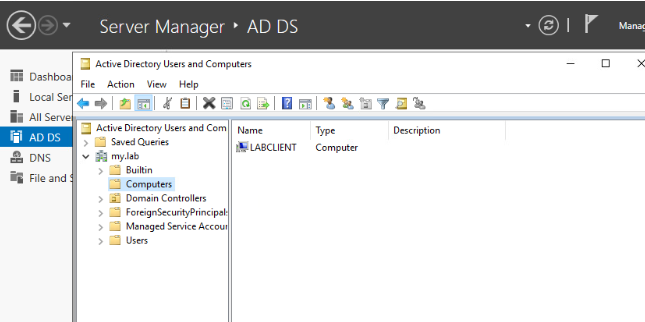 Verify Domain Membership