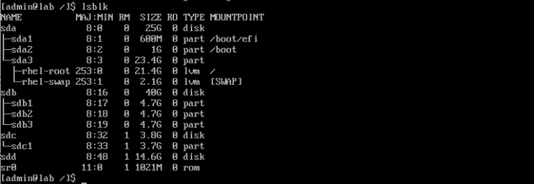 Exit parted placeholder